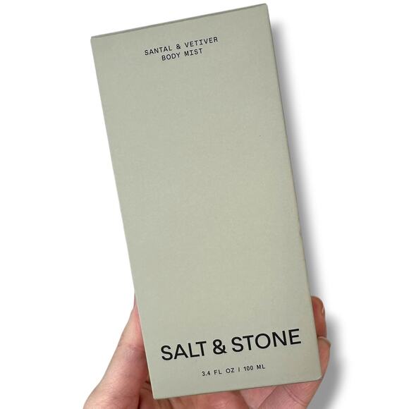 Salt & Stone NIB Unisex Santal & Vetiver Infused Hydrating Skincare Body Mist - Picture 6 of 10